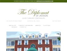 Tablet Screenshot of diplomatofjackson.com